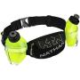 Nathan Hydration Running Belt Trail Mix Plus - Adjustable Running Belt – TrailMix Includes 2 Bottles/Flask – with Storage Pockets. Fits Most iPhones and Smartphones