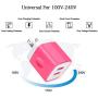 USB Wall Charger, Charger Adapter Charger Block, Double Wall Charger Plug 3-Pack 2.1Amp Dual Port Cube USB Power Adapter Compatible with iPhone 8/7/6 Plus/X, iPad, Samsung Galaxy S5 S6 S7 Edge, Kindle