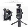 ULANZI OP-7 Osmo Pocket Accessory Mount Extended Housing Case, Vlogging Tripod Mount Holder with Mic Cold Shoe Mount 3 Go Pro Interface 1/4-20 Screw for DJI Osmo Pocket Film Videomaking