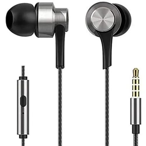 HiFuture J3 Metal Gaming Earphones with Noise Cancelling Microphone, Deep Bass with Hi-Fi Stereo Sound for Mobile Phones, Tablets, Laptop, PS4, Xbox and Nintendo Switch (Silver) HiFuture J3 Metal Gaming Earphones with Noise Cancelling Microphone, Deep Bass with Hi-Fi Stereo Sound for Mobile Phones, Tablets, Laptop, PS4, Xbox and Nintendo Switch (Silver)