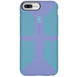 Speck Products CandyShell Grip Cell Phone Case for iPhone 8 Plus/7 Plus/6S Plus/6 Plus - Wisteria Purple/Mykonos Blue