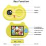Kids Camera, LifeBasis 12MP HD Child Digital Photo Video Camera WiFi Wireless Connection, 2.0 inch Screen Mini Cartoon Camcorder Rechargeable Shockproof Camera for Kids Gifts with 16G TF Card