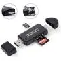 COCOCKA Micro SD Card Reader, 3-in-1 USB 2.0 Memory Card Reader OTG Adapter for PC/Laptop/Smart Phones/Tablets COCOCKA Micro SD Card Reader, 3-in-1 USB 2.0 Memory Card Reader OTG Adapter for PC/Laptop/Smart Phones/Tablets