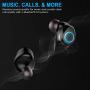 Wireless Earbuds, Motast True Wireless Headphones with Built in Mic, IP7 Waterproof Bluetooth 5.0 Headset with Charging Case, Premium Sound with Deep Bass, Touch Control & Intelligence LED Display