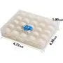 Simthread Size A SA156 Prewound Bobbin Thread with Storage Plastic Box Bundle | White+Black Colors & 25pcs White Color