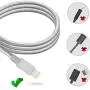 iPhone Charger Lightning Cable - 3Pack 3ft 6ft 10ft MFi Certified iPhone USB Cable Nylon Braided Fast Charging Cord Compatible with iPhone 11 Pro X Xs Max XR SE 8 7 6 Plus iPad Pro Airpods, Gray