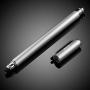 Bargains Depot 2-in-1 Stylus Touch Screen Pen for iPhone, Ipad, iPod, Tablet, Galaxy and More with 20Pcs Rubber Tips-Silver