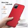 TORRAS Slim Fit iPhone 11 Pro Case, Ultra-Thin Anti-Fingerprints Full Protection Hard PC Cover with Matte Finish Grip for iPhone 11 PRO Case, Red