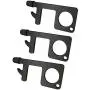 HUFEEOH No Touch Door Opener Keychain Multiple Tools, Black Hand EDC Door Opener Tools for Infected Surfaces, Touchscreens, Handles, Buttons and more… (3-pack) HUFEEOH No Touch Door Opener Keychain Multiple Tools, Black Hand EDC Door Opener Tools for Infected Surfaces, Touchscreens, Handles, Buttons and more… (3-pack)
