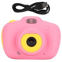 Mini Digital Camera for Kids Rechargeable Photo/Video Action Camcorder 12 MP 1080P with 2 Inch HD Screen, Front and Rear Dual Cameras Support TF Card for Boys Girls Birthday