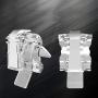 Deinbe 1 Pair Mobile Game Controllers Phone Triggers Sensitive Induction Shoot Buttons Shooting Game Auxiliary Tool Joystick