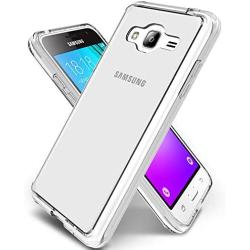 Galaxy Sky Case,Galaxy J3 2016/J3 V Case,Galaxy Express/Amp Case,Galaxy Sol Case, Jeylly Slim Thin Soft TPU Clear Crystal Shock Absorbing & Scratch Hybrid Rubber Plastic Phone Case Cover