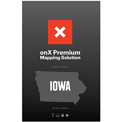 ONX: Hunting Maps for Garmin GPS - Hunt Chip with Public & Private Land Ownership - Hunting Units - Includes Premium Membership Hunting App for iPhone, Android & Web