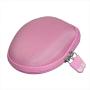 Hermitshell Hard Travel Case Fits VicTsing MM057 2.4G Wireless Portable Mobile Mouse Optical Mice (Only Case) (Pink)