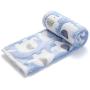 luciphia 1 Pack 3 Blankets Super Soft Fluffy Premium Cute Elephant Pattern Pet Blanket Flannel Throw for Dog Puppy Cat