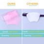 Outdoor Travel Hand Washing Soap Pape Sheets,Portable Camping Hand Soap,Hiking Washing Hand Bath Paper Soap for Kids,Camping,Tourism,Travel,BBQ,Party,School,Girls,etc.(5 Pack x 30 Sheets,Rose Scent)