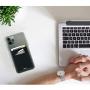 [2PC] RFID Blocking Phone Card Wallet - Double Secure Pocket - Ultra-Slim Self Adhesive Credit Card Holder Card Sleeves Phone Wallet Sticker All Smartphones(Black)