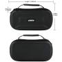 Case for Nintendo Switch Lite, Carry Case Hard Shell with 18 Games, 4 SD Cards and Pouch for Switch Lite Joy-con and Other Accessories (Black)