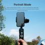 MOZA Mini-S Essential Foldable Gimbal stabilizer for Smartphone Timelapse Object Tracking Zoom Vertigo Inception 3-Axis Video Stabilizer for iPhone Xs/Max/Xr/X/11 Pro Max Samsung Note 9/S9 Huawei
