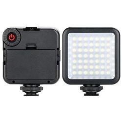 LED Video Light, Camera Lighting - Ulanzi Dimmable Portable 49 LED Ultra Bright Panel Video Lighting, LED Camera Lights, Compatible for Canon Nikon Pentax Panasonic Sony DSLR Cameras Cell Phone etc.