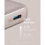 Anker PowerCore Slim 10000 PD 10000mAh Portable Charger USB-C Power Delivery (18W) Power Bank for iPhone 8/8+/X/XS/XR/XS Max, Samsung Galaxy S10, Pixel 3/3XL, iPad Pro 2018, and More (Fossil Gray)