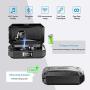 Wireless Earbuds, Bluetooth 5.0 Waterproof Headphones 130 Hrs Playtime Super Hi-Fi Stereo Sound, Auto Pairing, Touch Control in-Ear Earphones with Mini Portable Charging Case