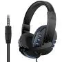 3.5mm Gaming Headset for Nintendo Switch Games, PS4, PC, Xbox One Controller, Noise Cancelling Over Ear Headphones with Mic, Bass Surround, Soft Memory Earmuffs for PC Tablet Laptop Smartphone