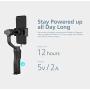 CINEPEER Phone Gimbal, 3-Axis Gimbal Stabilizer for iPhone X/XS, Samsung Android Phone, ZY Play App Support, Smooth Video Gimbal - CINEPEER C11