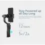 CINEPEER Phone Gimbal, 3-Axis Gimbal Stabilizer for iPhone X/XS, Samsung Android Phone, ZY Play App Support, Smooth Video Gimbal - CINEPEER C11 CINEPEER Phone Gimbal, 3-Axis Gimbal Stabilizer for iPhone X/XS, Samsung Android Phone, ZY Play App Support, Smooth Video Gimbal - CINEPEER C11