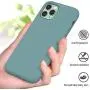 Miracase Liquid Silicone Case Compatible with iPhone 11 Pro Max 6.5 inch(2019), Gel Rubber Full Body Protection Shockproof Cover Case Drop Protection Case (Midnight Green) Miracase Liquid Silicone Case Compatible with iPhone 11 Pro Max 6.5 inch(2019), Gel Rubber Full Body Protection Shockproof Cover Case Drop Protection Case (Midnight Green)