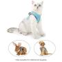OLSCROM Cat Harness and Leash Set,Soft and Comfortable Cat Walking Jacket with Running Cushioning and Anti-Escape for Puppies with Cationic Fabric