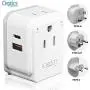 European Power Plug Adapter Travel Set by Ceptics, Safe Dual USB & USB-C - 2 USA Socket - Compact & Powerful - Use in Germany, France, Italy, UK - Includes Type E/F, Type C, Type G SWadAPt Attachments European Power Plug Adapter Travel Set by Ceptics, Safe Dual USB & USB-C - 2 USA Socket - Compact & Powerful - Use in Germany, France, Italy, UK - Includes Type E/F, Type C, Type G SWadAPt Attachments