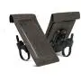 ZFF Bicycle Bag Three-Piece Upper Tube Package Mountain Bike Saddle Bag Front Beam Road Road Tail Bag Suitable for 6 Inch Mobile Phone Bag Riding Hard Shell Accessories