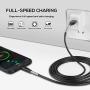 Android Charger Cable, 5 Pack Short 1ft Micro USB Cable Spring Protection High Speed Data and Charging Micro Charging Cable Cord for Samsung Galaxy S7 Edge S6 S5,Note 5 4,LG G4 Android Phone