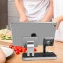 BENTOBEN Cell Phone Stand Compatible with Apple Watch Universal Desktop Stand Holder for iWatch Series 5/4/3/2/1 iPhone 11 Pro Max XS XR X 8 7 6S 6 Plus, Space Gray