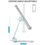 Foldable Cell Phone Stand, OMOTON Adjustable Aluminum Desktop Phone Holder Cradle Dock Compatible with iPhone Se 2/11 Pro Max/11 Pro/11, Samsung Note 10 Plus/S20 and Other Devices (4-9.7"), Silver Foldable Cell Phone Stand, OMOTON Adjustable Aluminum Desktop Phone Holder Cradle Dock Compatible with iPhone Se 2/11 Pro Max/11 Pro/11, Samsung Note 10 Plus/S20 and Other Devices (4-9.7"), Silver