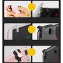 UKCOCO 1 Pair S4 Phone Mobile Gaming Trigger for Game Fire Button Aim Key Shooter Controller Eat Chicken Artifact Games (Black)