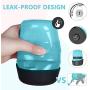 lesotc Pet Water Bottle for Dogs, Dog Water Bottle Foldable, Dog Travel Water Bottle, Dog Water Dispenser, 18 OZ. Lightweight & Convenient with Extra Two Bowls for Travel BPA Free