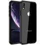 Mkeke Compatible with iPhone XR Case,Clear Anti-Scratch Shock Absorption Cover Case for iPhone XR Black