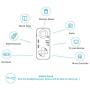 koulate Mini Bluetooth Gamepad Game Joystick Controller with Selfie Shutter Music Controller Wireless Mouse for Smart Phone