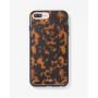 Sonix Brown Tort Cell Phone Case [Military Drop Test Certified] Protective Luxe Tortoise Shell Leopard Print Case for Apple iPhone 6+, 6s+, 7+, 8+