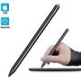 Active Stylus Compatible with Apple iPad, Homagical Stylus Pen for Touch Screens, Rechargeable Capacitive 1.5mm Fine Point iPad Pen Tablets Stylus with Pen Bag/Anti-friction Glove