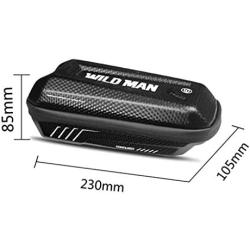 MDZZ Bicycle Bag,Bike Top Tube Bag Water Resistence Frame Bag Bicycle Accessories Bag Toolkit Mobile Phone Crossbar Bag Pannier
