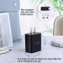 Quick Charge QC 3.0 USB Wall Charger, Costyle 5 Pack 30W Dual 2 Ports Adapter (QC 3.0 & 5V 2.4A) Adaptive Fast Charging Block Compatible for iPhone 11 XS XR, Samsung Galaxy S10 S9, iPad, HTC, LG(Black)