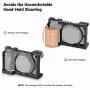 SMALLRIG Wooden Handgrip for Sony Alpha a6000/a6300/a6500 Mirrorless Digital Camera Cage 1889 Cage 1661-1970 SMALLRIG Wooden Handgrip for Sony Alpha a6000/a6300/a6500 Mirrorless Digital Camera Cage 1889 Cage 1661-1970