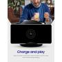 Samsung Qi Certified Fast Charge Wireless Charger Stand (2019 Edition) with Cooling Fan for Select Galaxy and Apple Iphone Devices - US Version