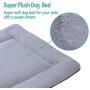 PETCIOSO Summer Super Soft Dog & Cat Crate Bed -Fluffy Pet Bed All Season-Machine Wash & Dryer Friendly-Anti-Slip Pet Beds（NOT for Chewer）