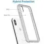 JETech Case for Apple iPhone Xs and iPhone X, Shock-Absorption Bumper Cover, Grey