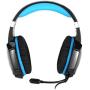 Gaming Headset, 3.5mm Audio Jack Gaming Headphone, Headband with Mic Stereo Soft Memory Earmuffs for Mobile Phone iPad PC Playstation 4 etc