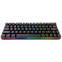 DIERYA Mechanical Gaming Keyboard 60% True RGB Backlit Bluetooth 4.0 Wired/Wireless LED Computer Keyboard for Multi-Device iPhone Android Mobile PC Laptop - Cherry MX Red Equivalent Switch (DK-63)